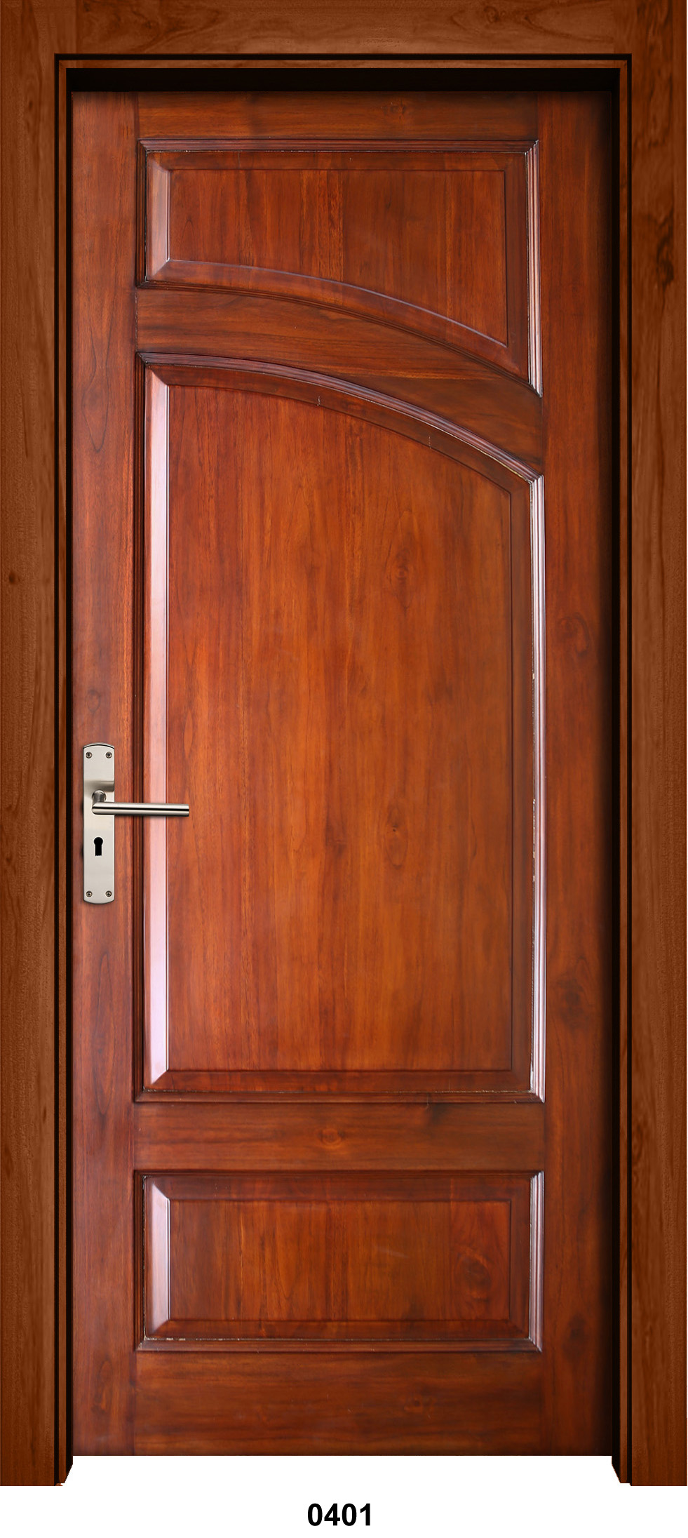 Woodworking solid wood door